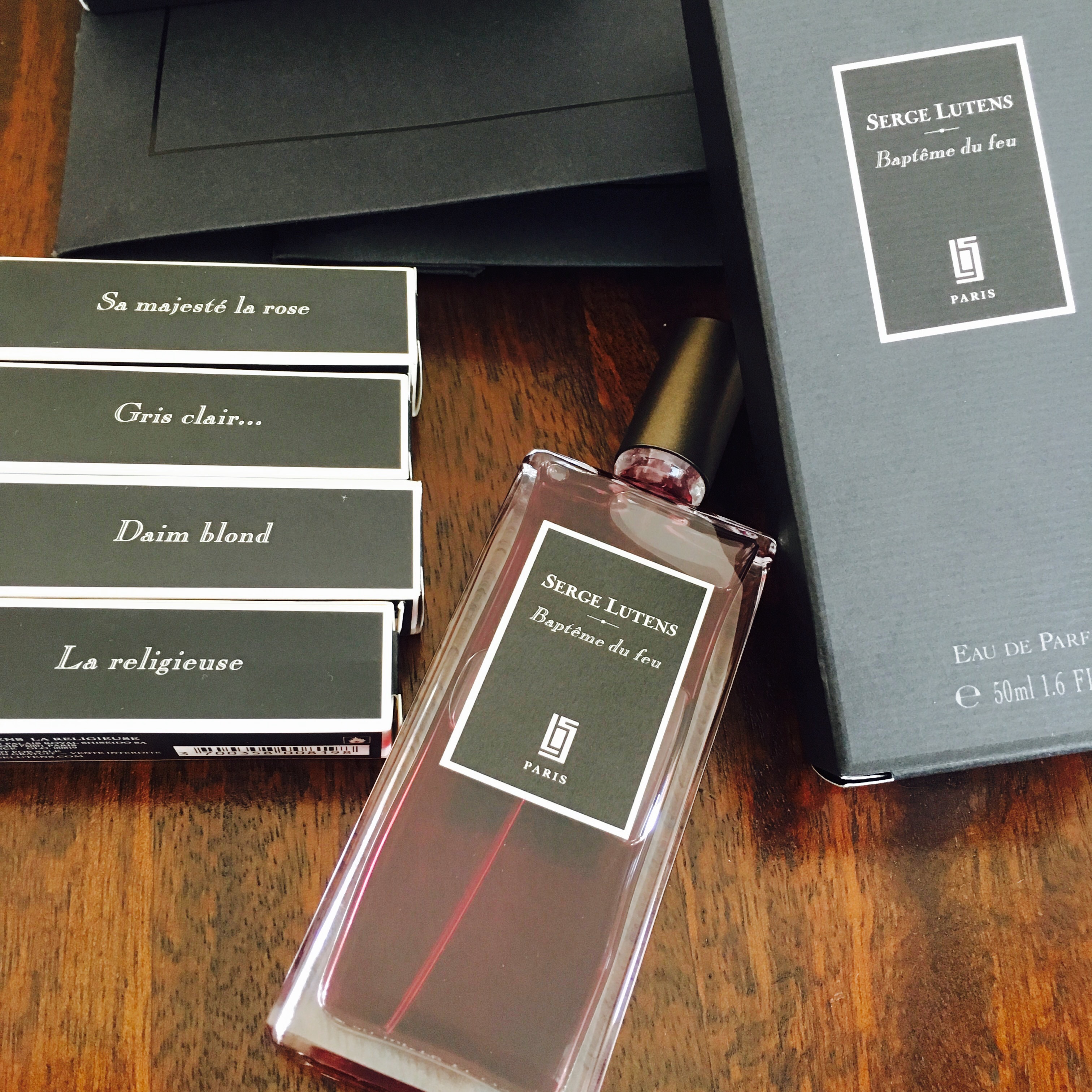 Parfymnyheter Hösten 2016 – Serge Lutens – Baptême du feu