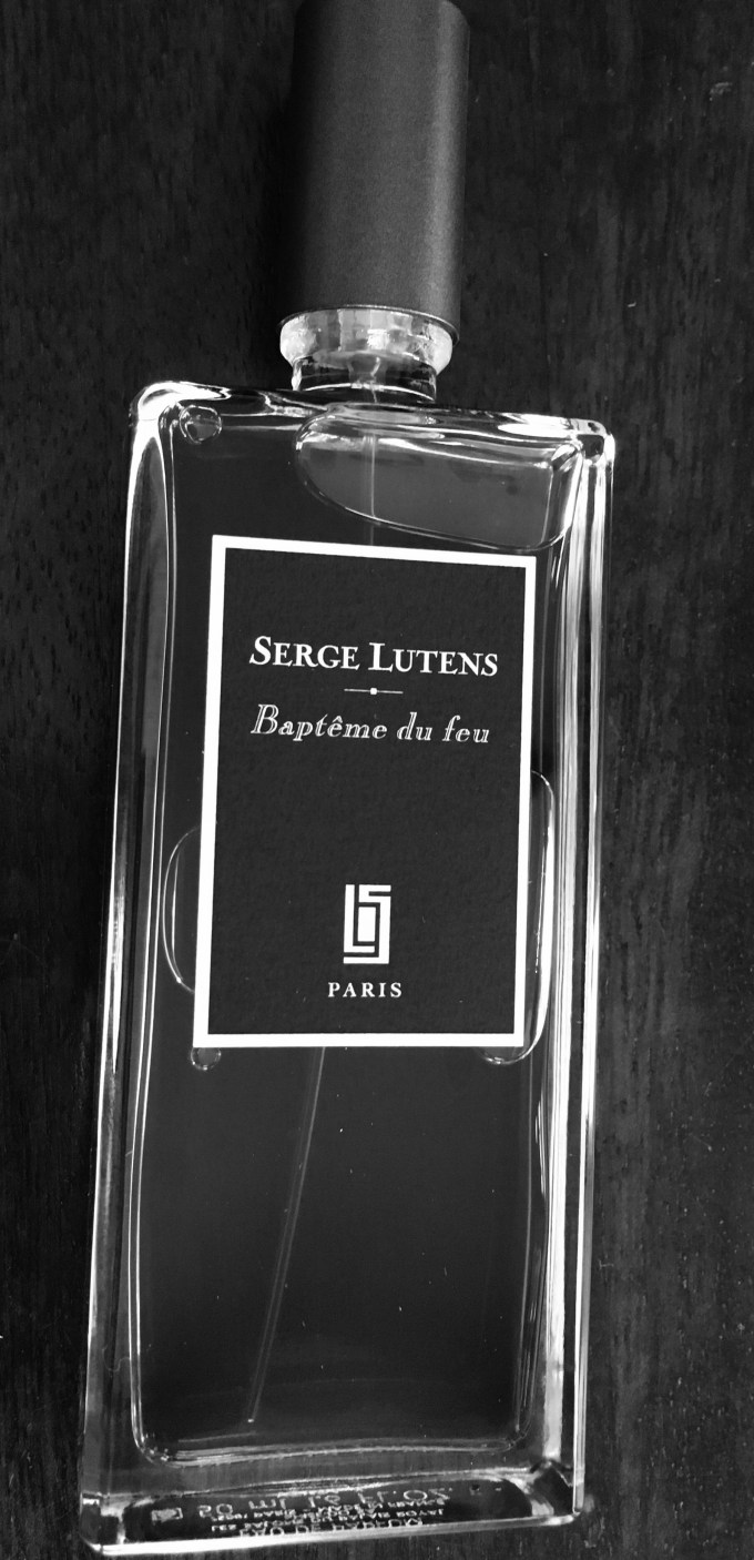 Serge Lutens, Bapteme du feu