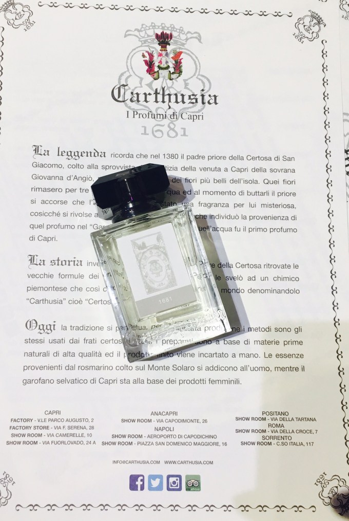 1681, Carthusia
