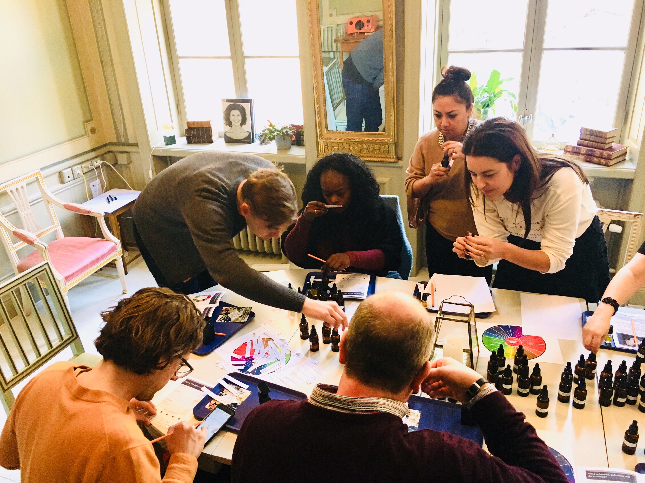 Vilken trevlig lördag med härliga workshop-deltagare!