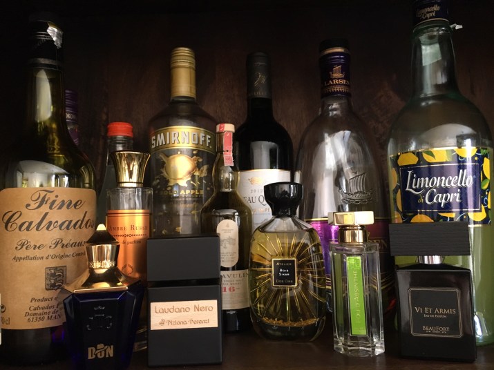 Min lilla sprit-parfymsamling 😁