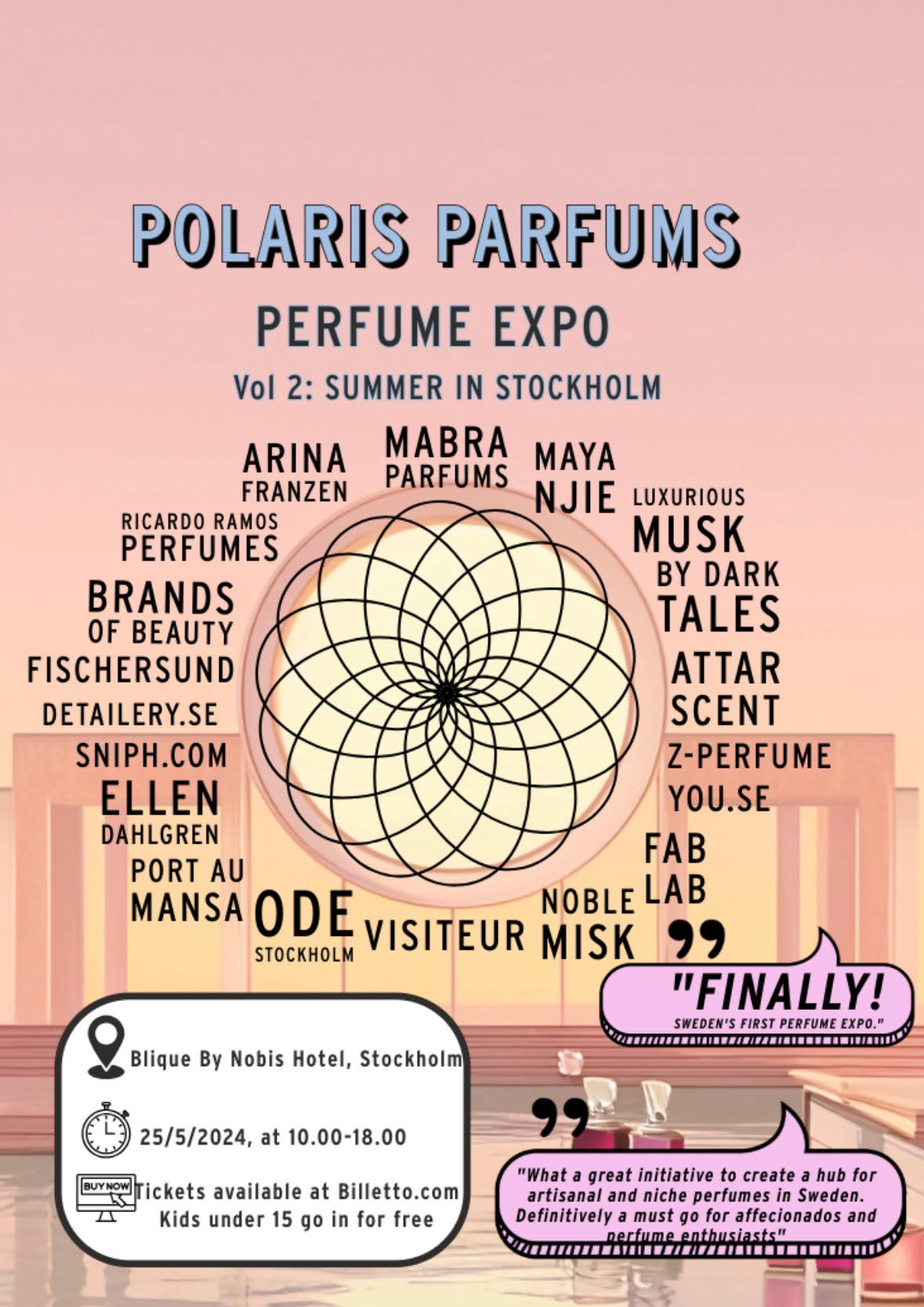 Parfymmässan är tillbaka! Den 25:e maj smäller det på Blique!